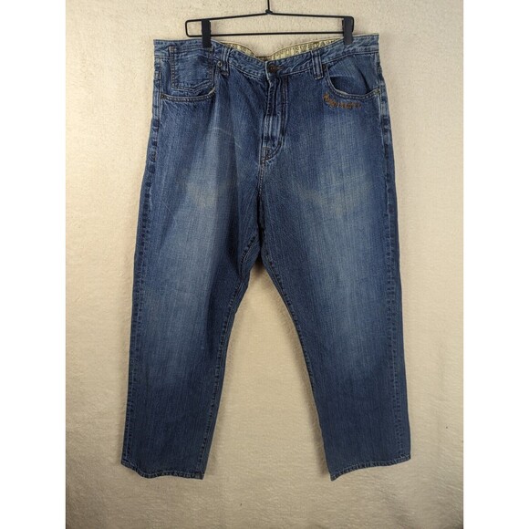 Vtg Sean John Jeans Mens 42x42 Y2K Baggy Straight Skater Hip Hop Strictly Kings - Picture 1 of 8